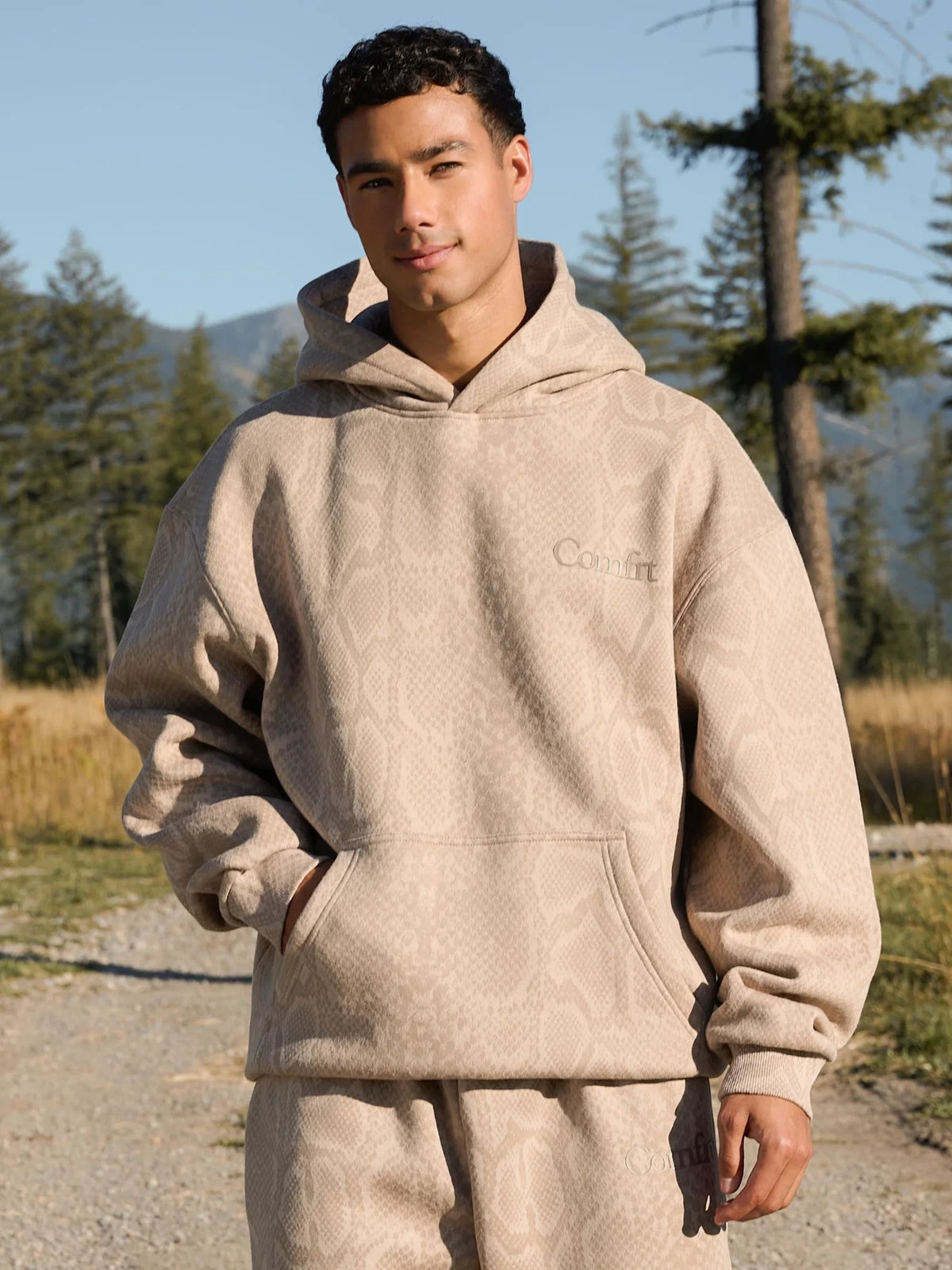 Pullover Hoodie - Sand Snake