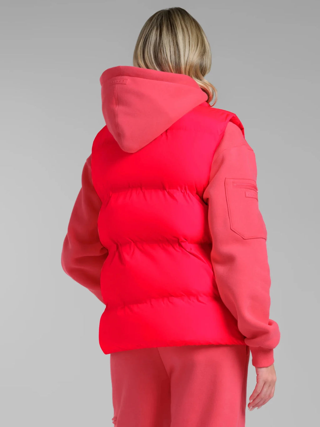 Puffer Vest - Pink