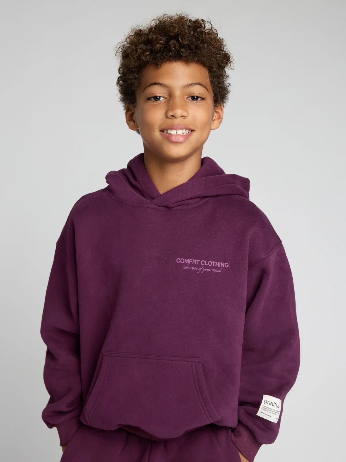 Kids' Hoodie - Plum