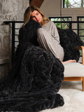 Oversized Blanket - Navy - Thunder