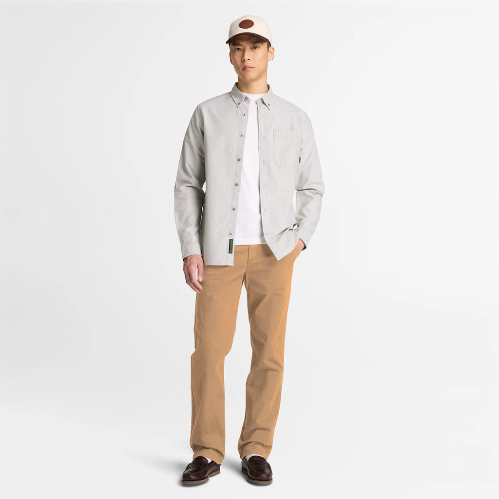 Men's Straight Twill Chino Pants