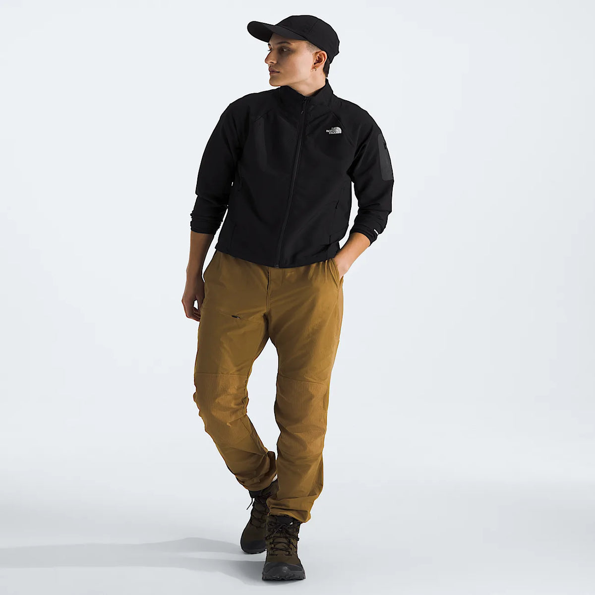 Women's Lightweight Soft Shell Jacket - Black