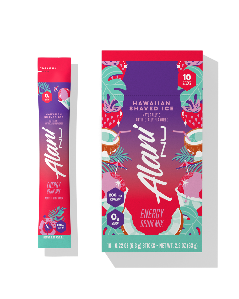 Energy Drink Mix Sticks - Shaved Ice