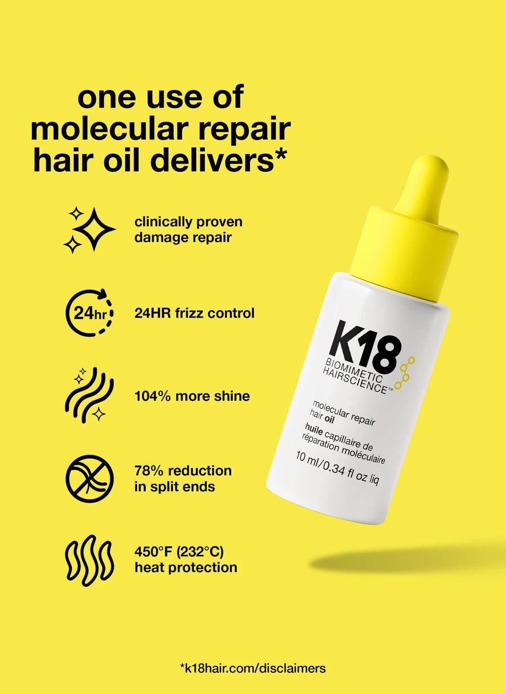Mini Repairing Smoothing Hair Oil