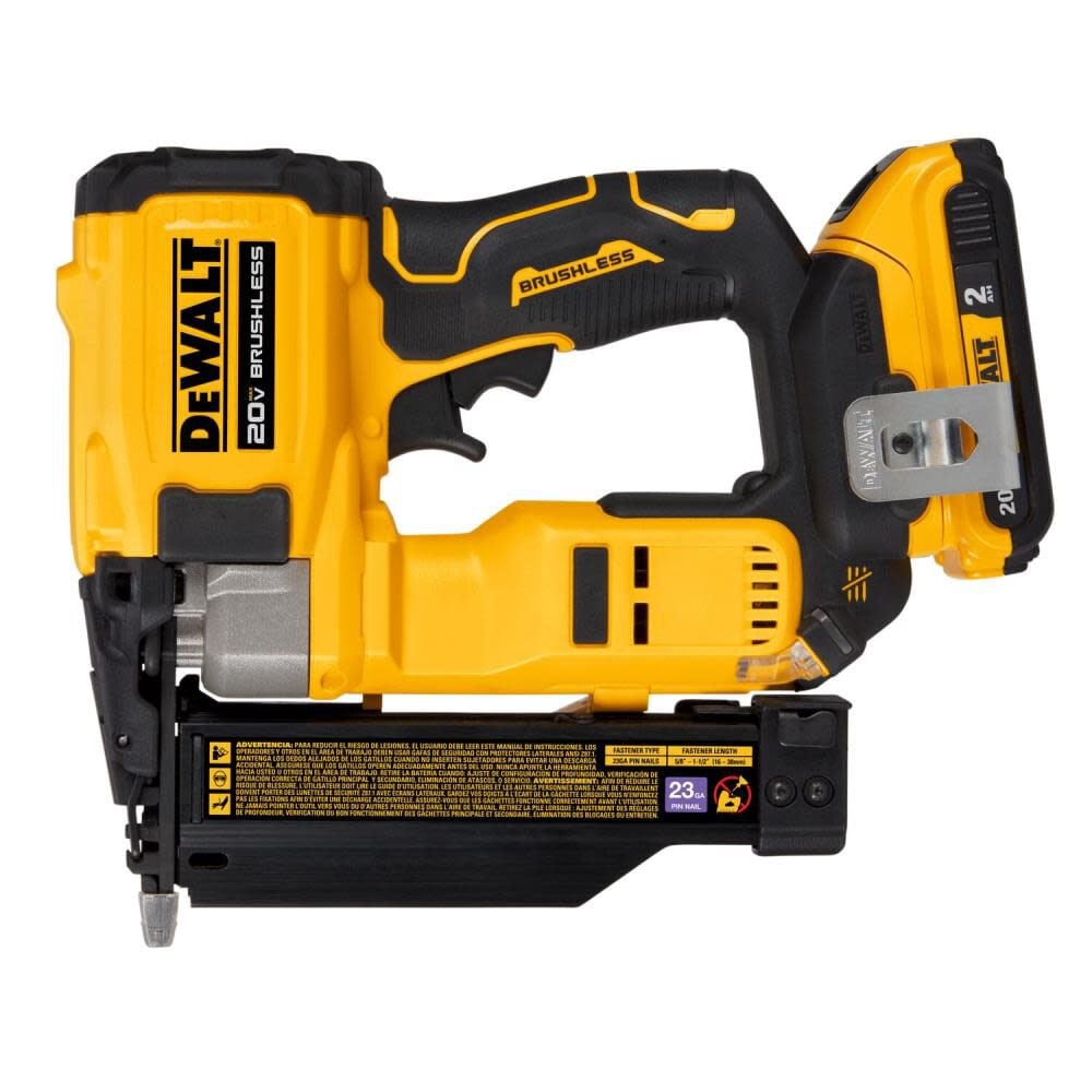 Compact Series 20V 23 Gauge Pin Nailer Kit - DCN623D1