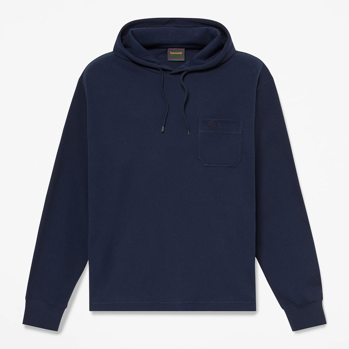 Men's Waffle-Knit Hooded Sweatshirt