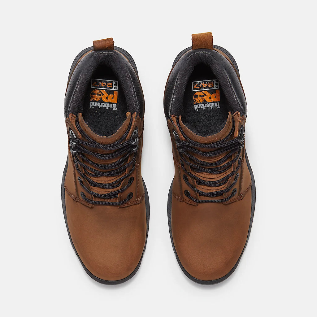 Men's 6-Inch Waterproof Steel Toe Work Boot