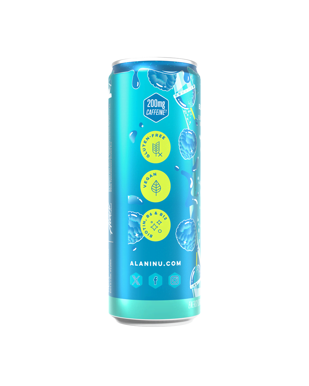 Zero Sugar Energy Drink - Blue Raspberry Slush