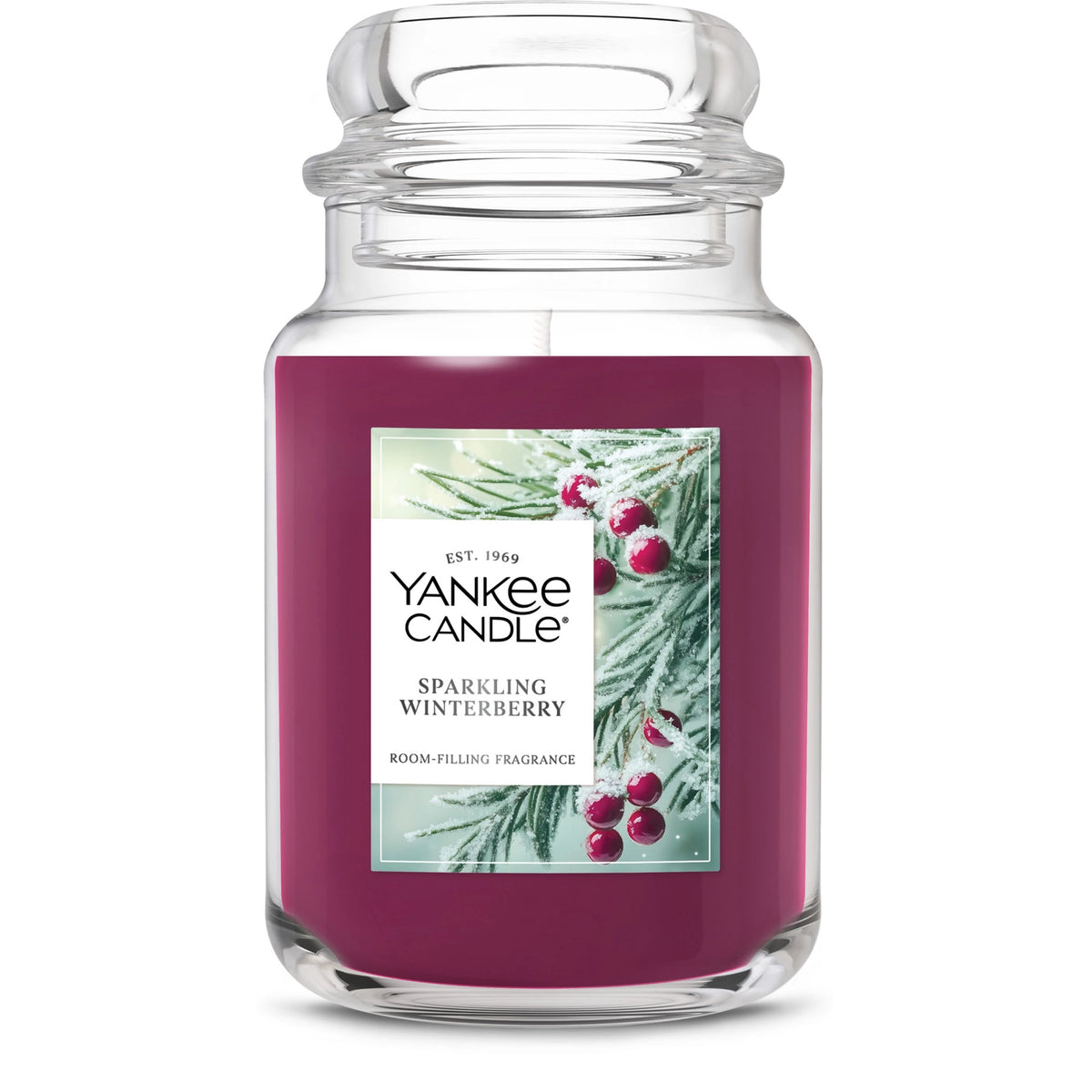 Large Fresh Berry Jar Candle
