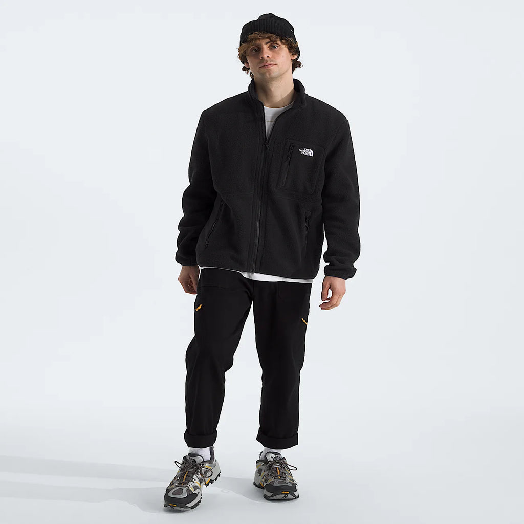 Men's Full-Zip Fleece Jacket - Black
