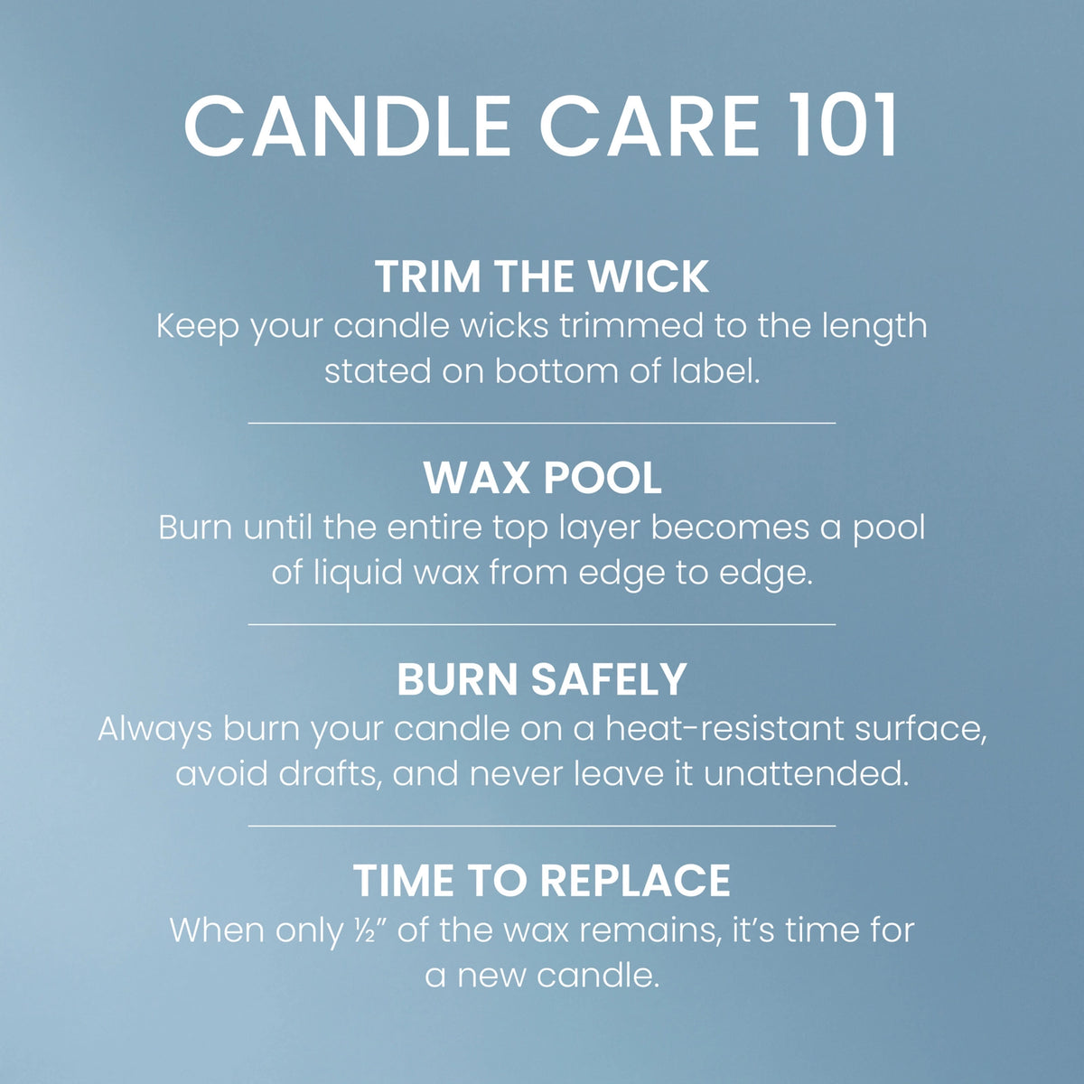 Three-Wick Candle - Fresh Garden