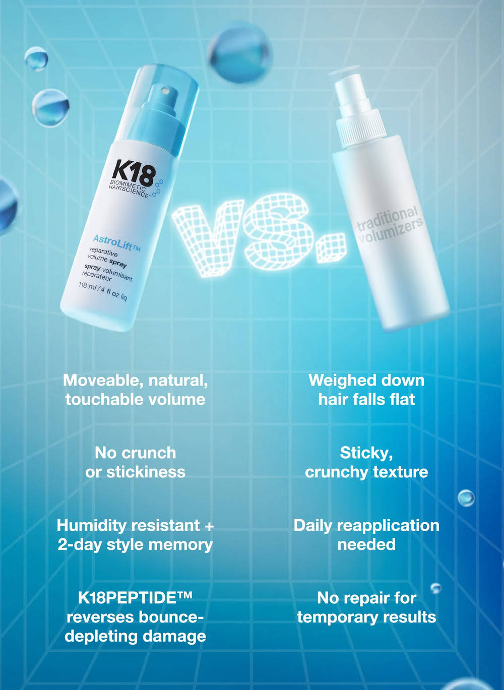 Lightweight Volumizing Hair Spray - 4 oz