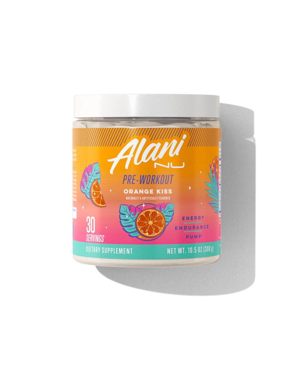 Sugar-Free Pre-Workout Powder - Orange