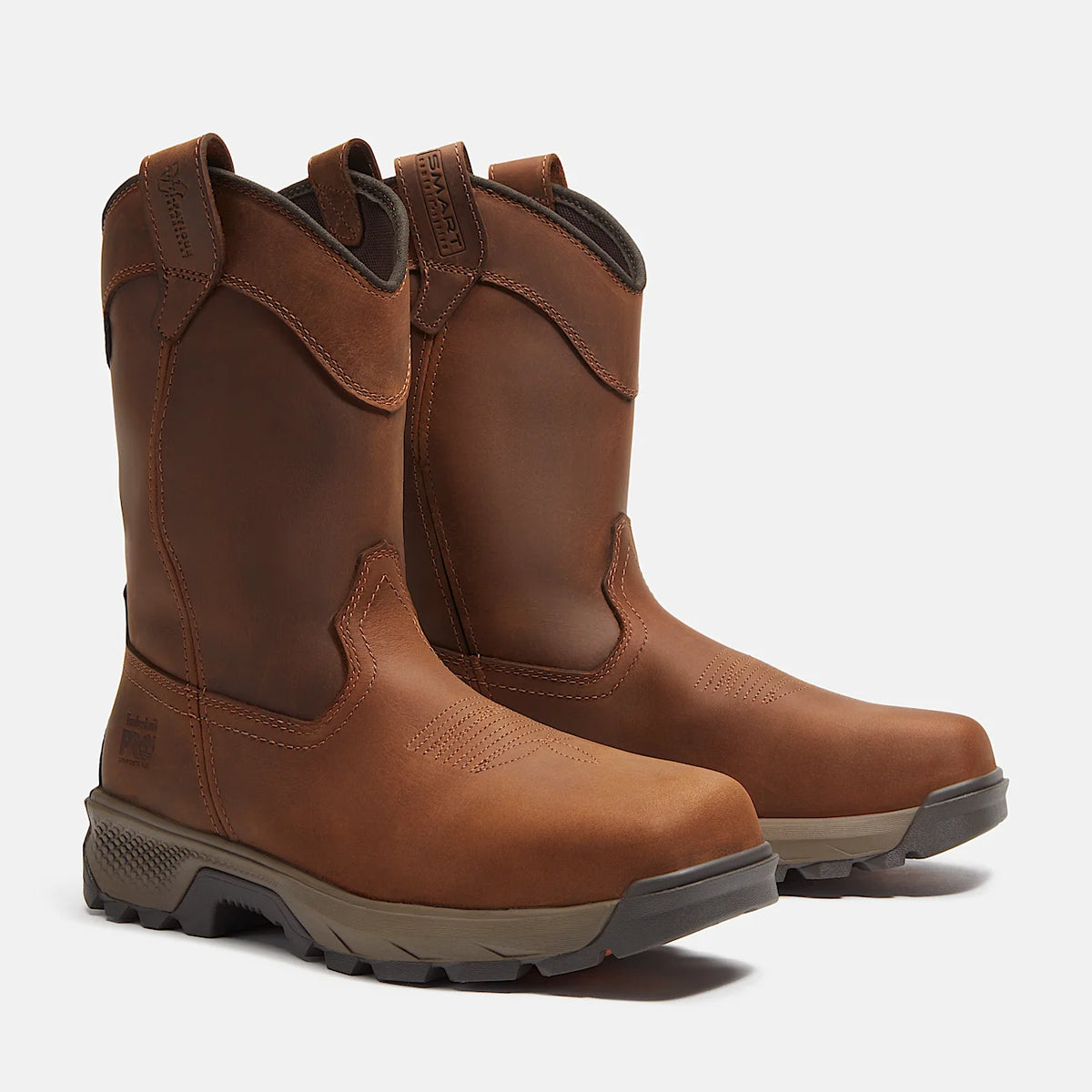 Men's Waterproof Pull-On Composite Toe Work Boot