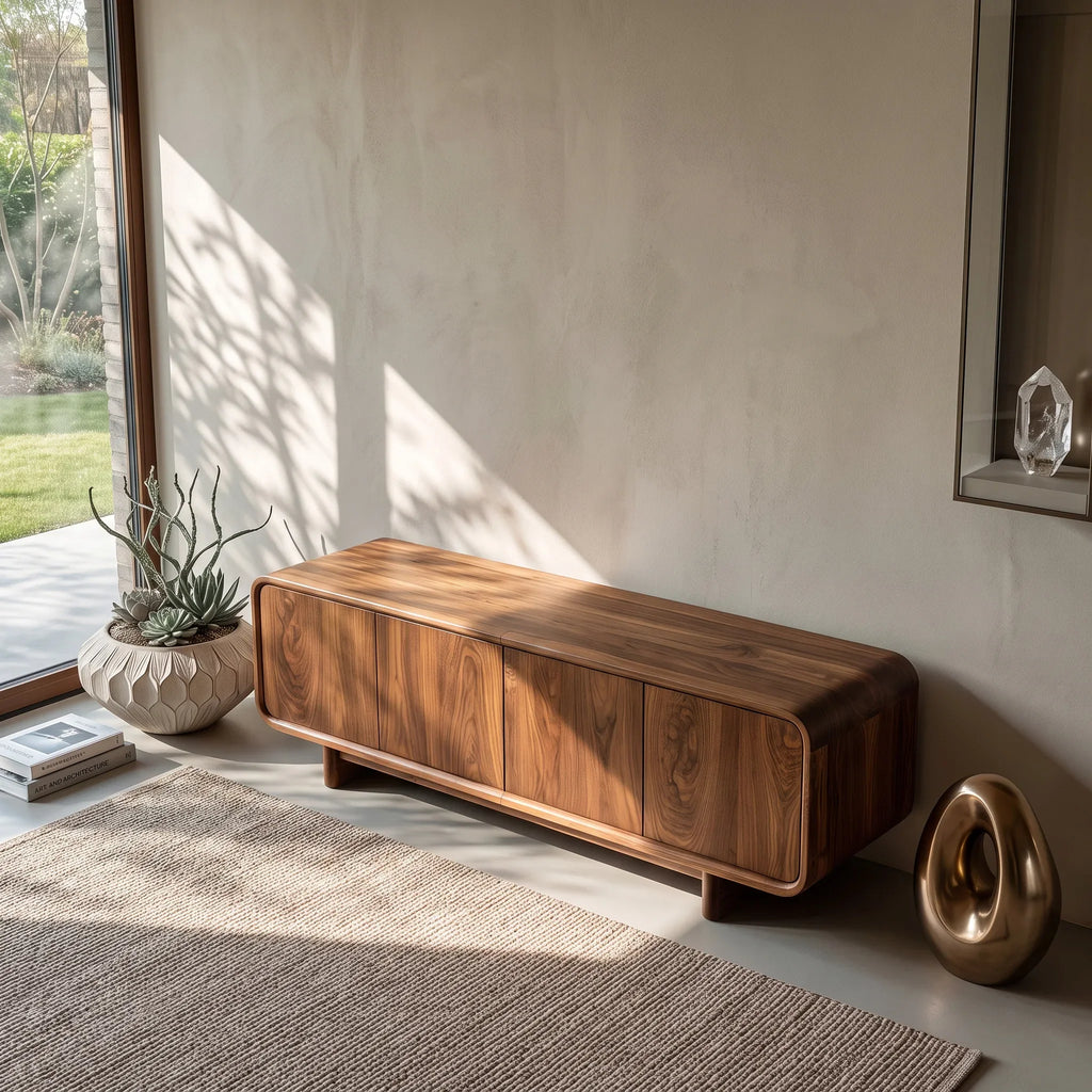 Contemporary Minimal Storage Sideboard For Dining Room