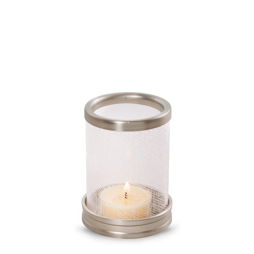 Silver Tea Light Candle Holder