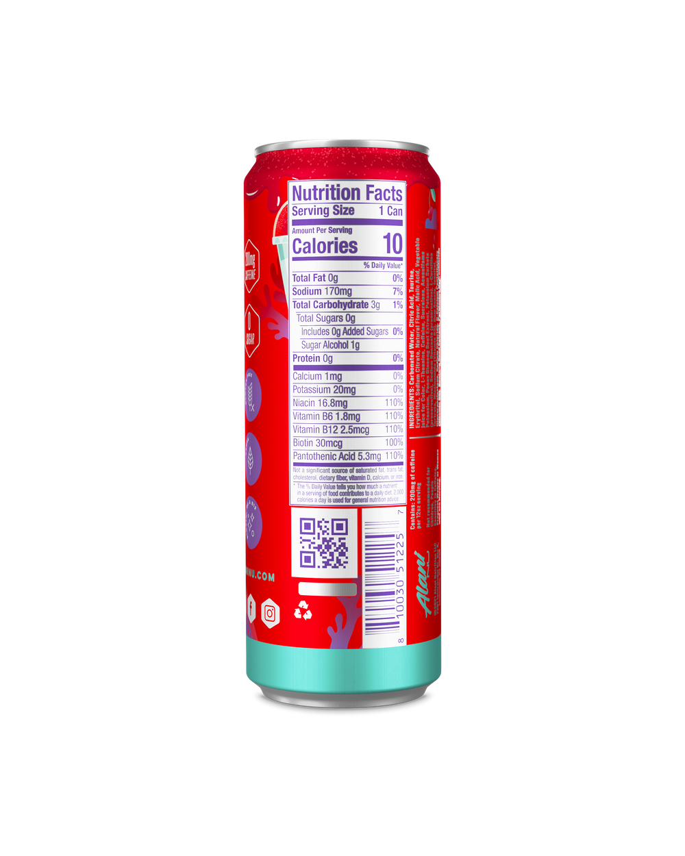 Zero Sugar Energy Drink - Cherry Slush