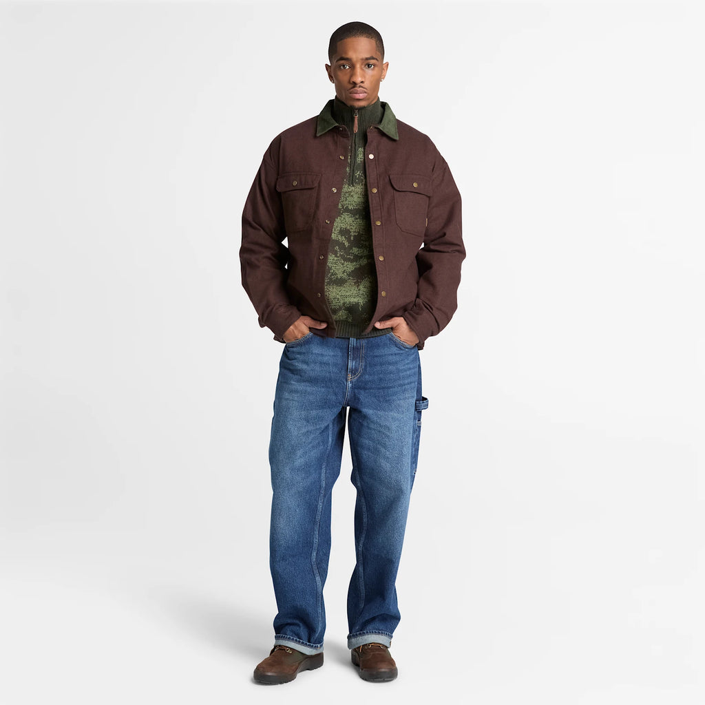 Men's Herringbone Overshirt