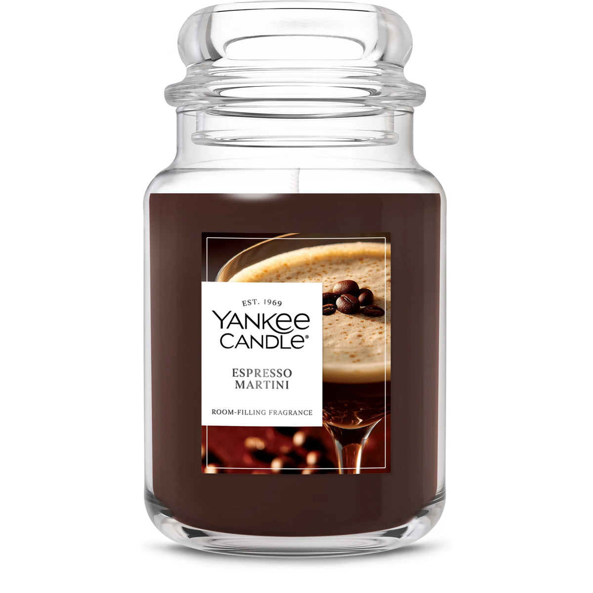 Large Coffee Scented Jar Candle