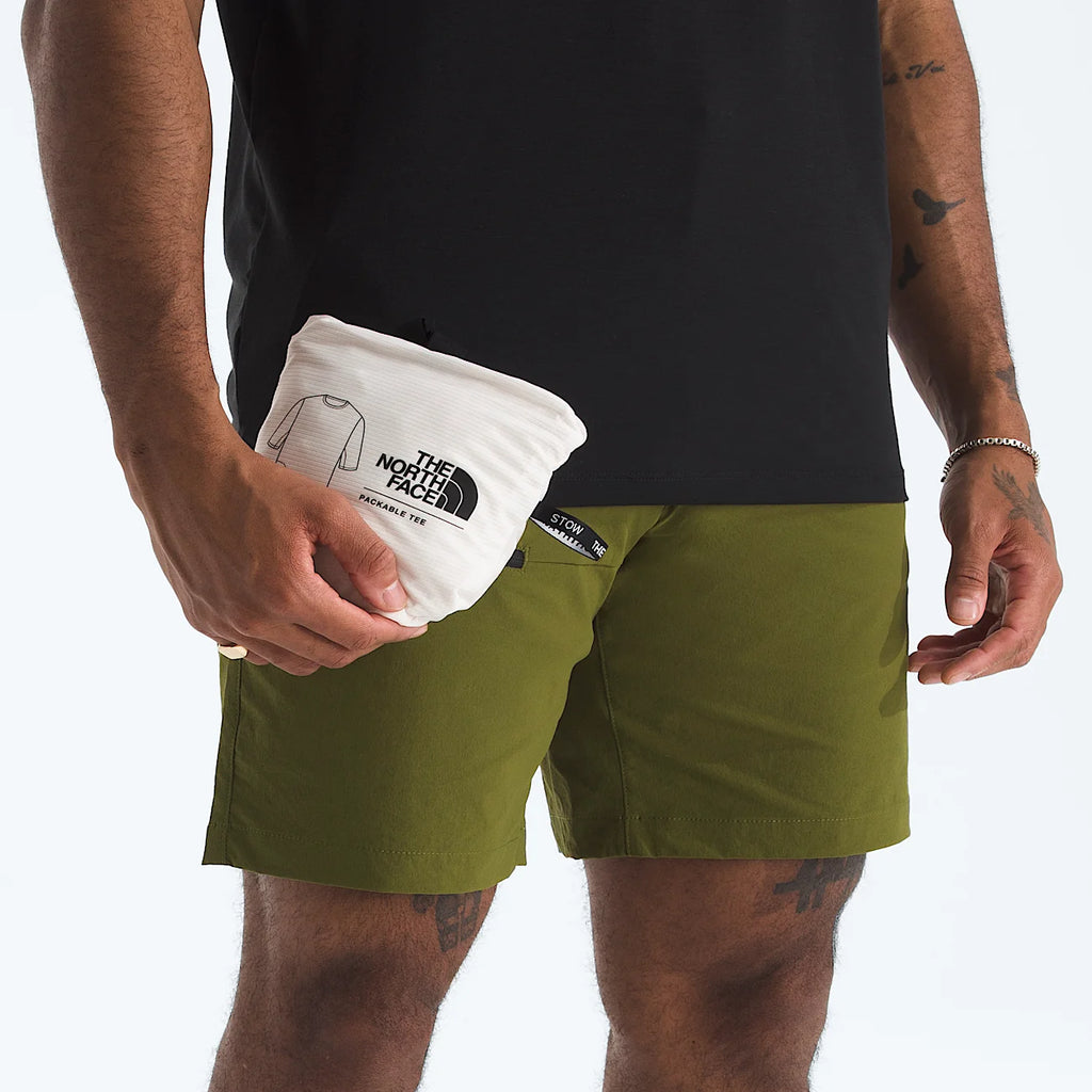 Men's Packable Short-Sleeve T-Shirt - White