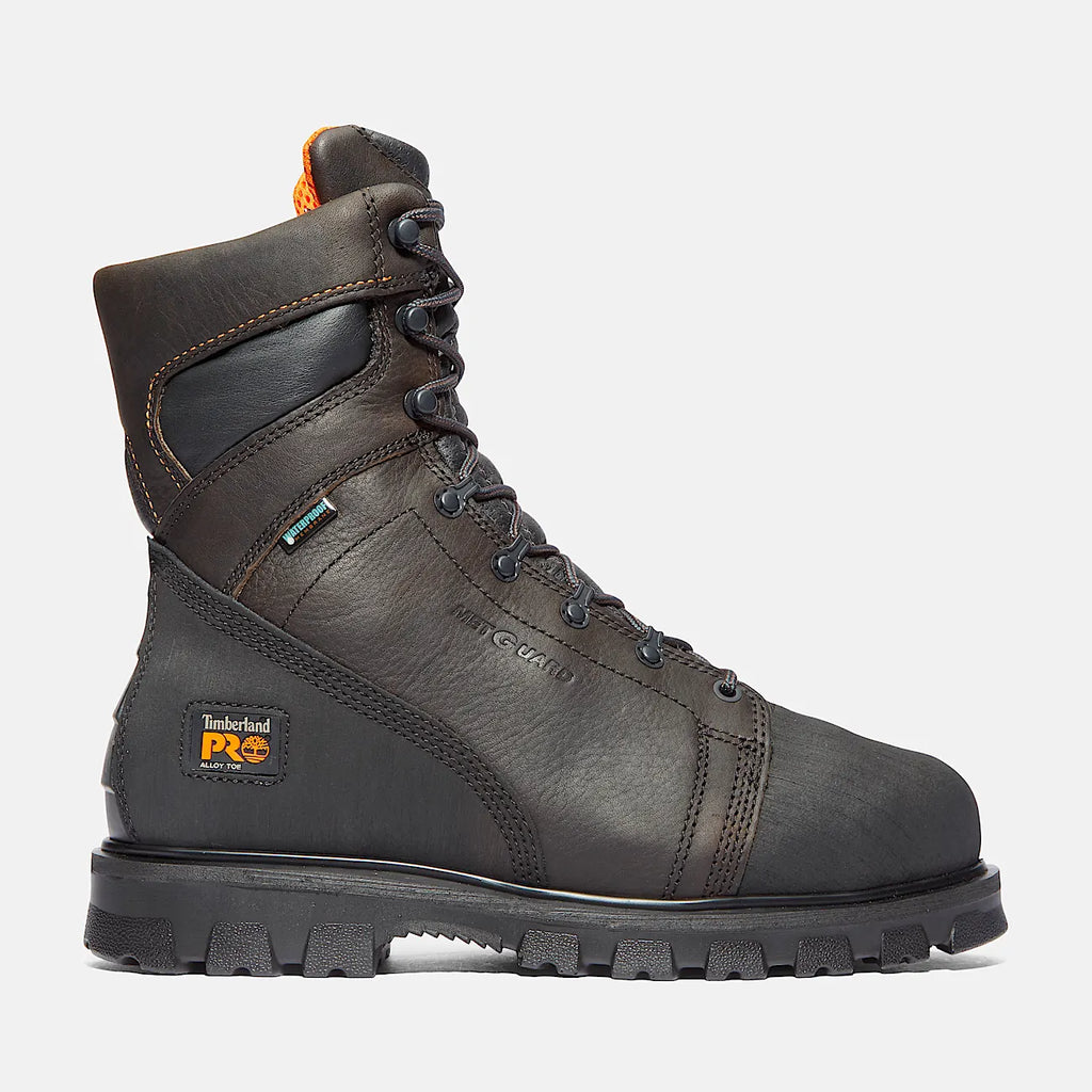 Men's Waterproof Alloy Toe Met Guard Work Boot