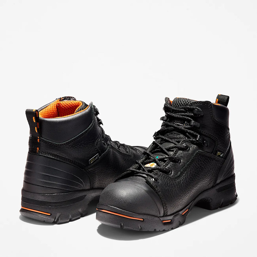 Men's Waterproof 6-Inch Steel Toe Work Boot