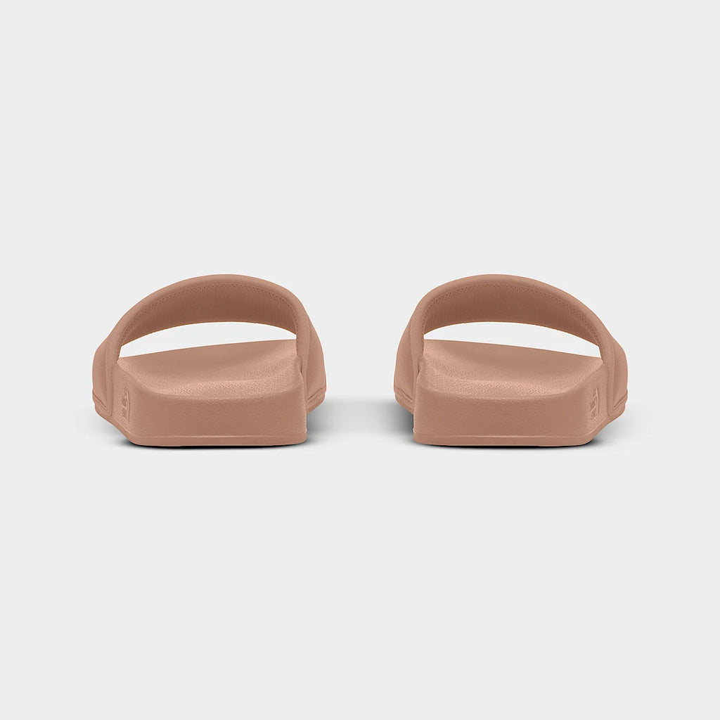 Women's Open-Toe Slides - Cream Pink