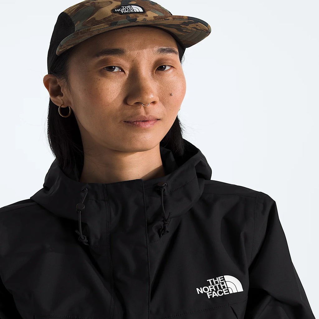 Women's Waterproof Rain Parka - Black