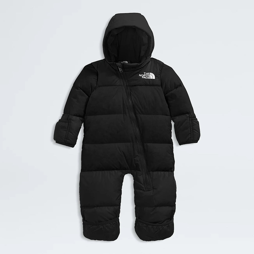 Baby Insulated Puffer One-Piece - Black