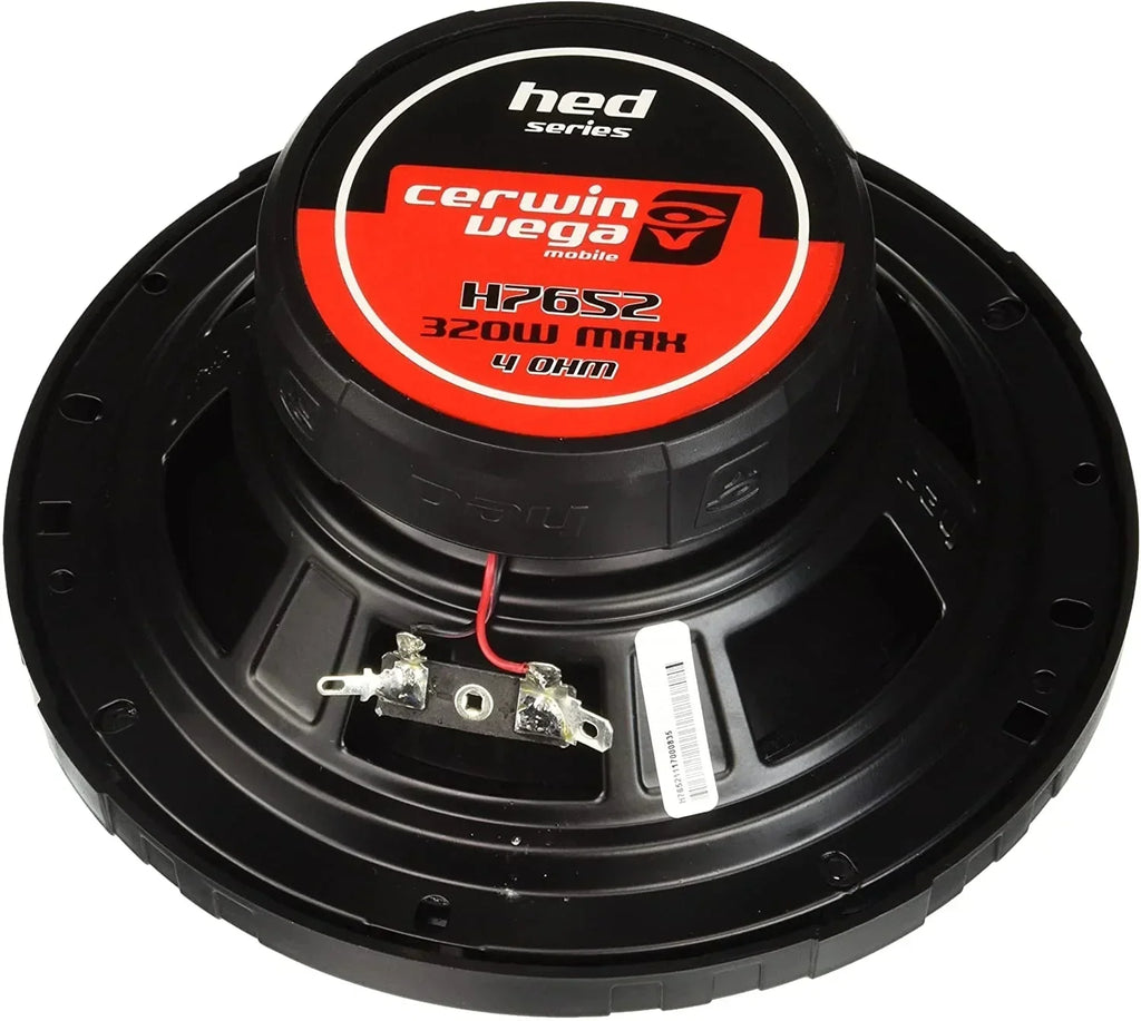 Cerwin Vega HED Series 6.5 in Component And 2-Way Coaxial Car Speaker Systems - H765C + H7652