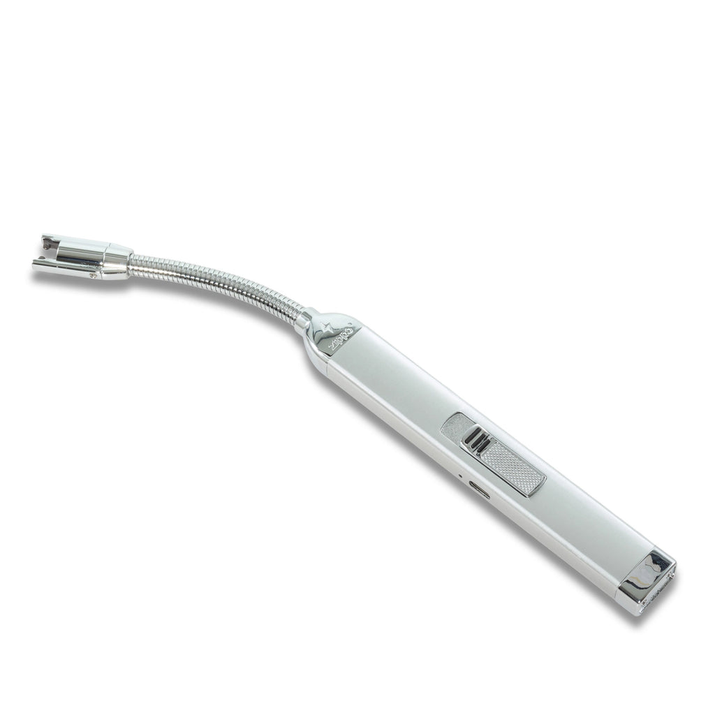Rechargeable Silver Candle Lighter