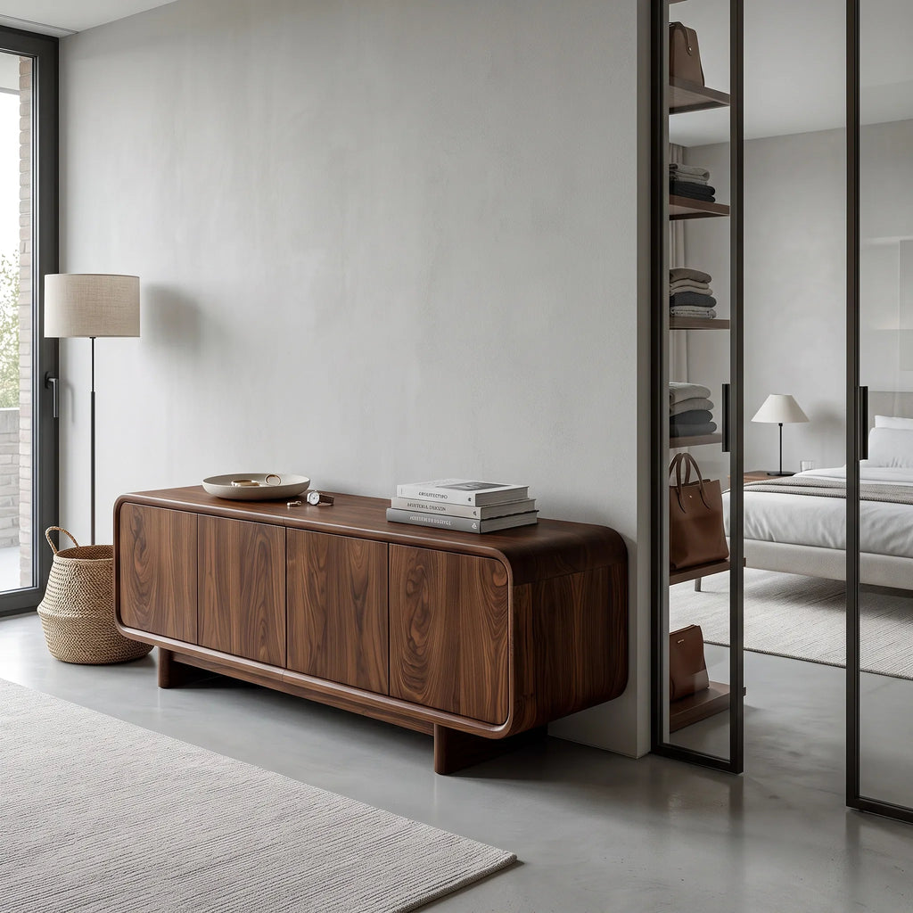 Contemporary Minimal Storage Sideboard For Dining Room