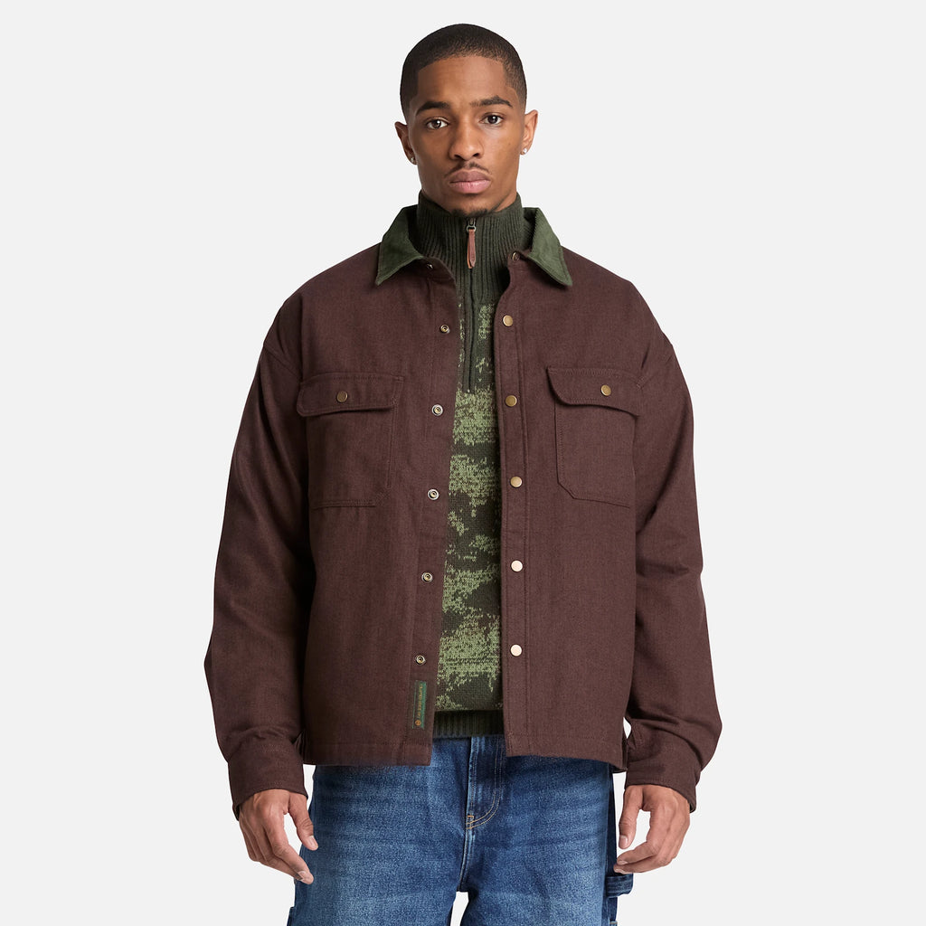 Men's Herringbone Overshirt