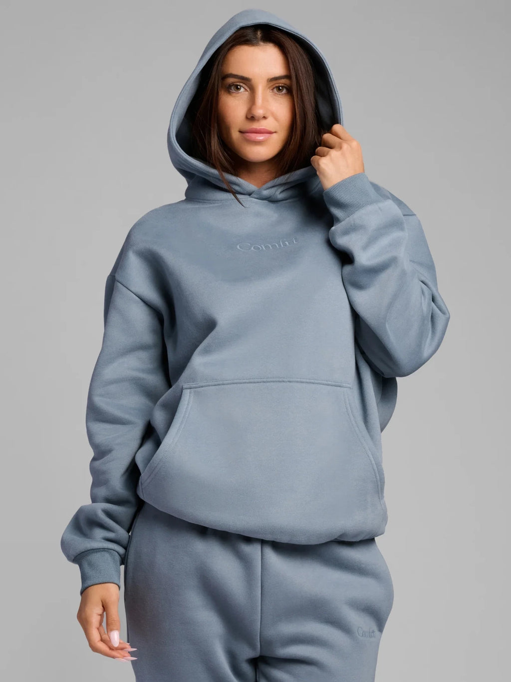 Pullover Hoodie - Sky Blue
