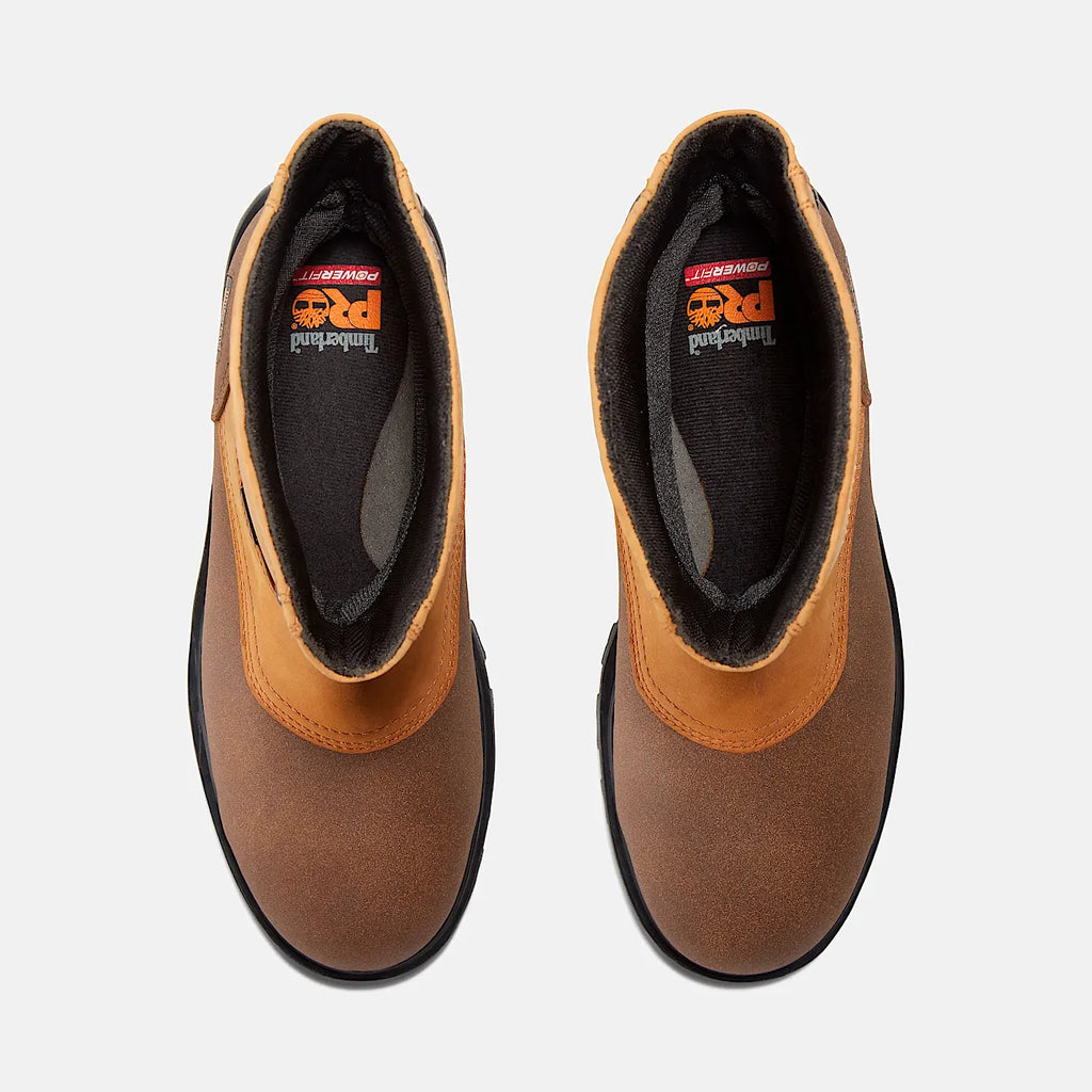 Men's Waterproof Pull-On Steel Toe Work Boot