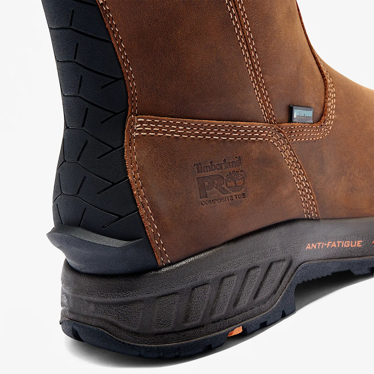 Men's Pull-On Waterproof Composite Toe Work Boot