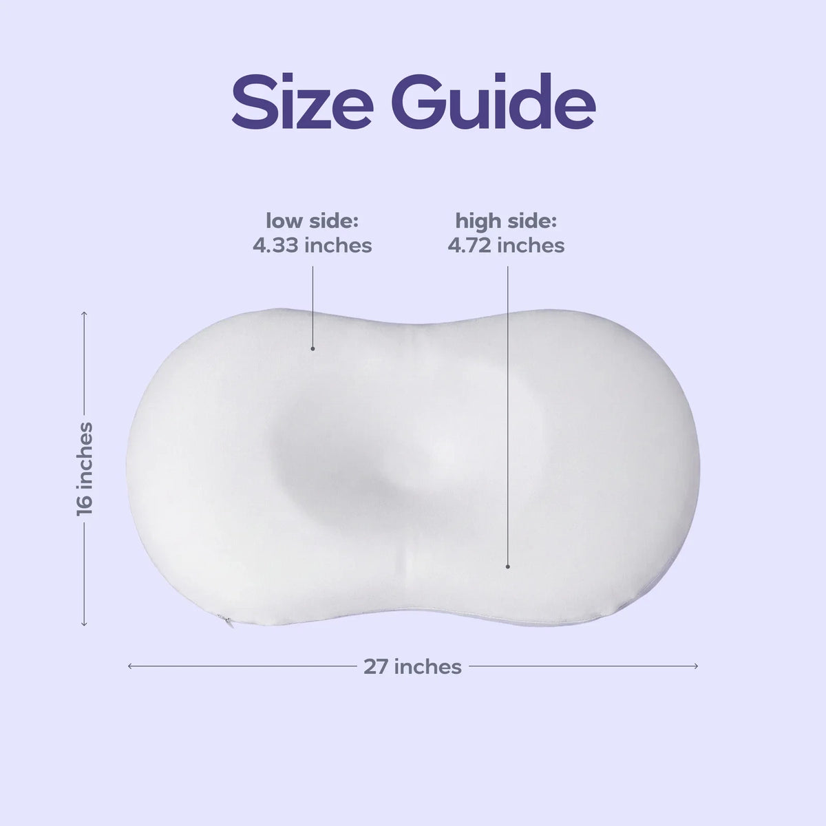 Reversible Bed Pillow