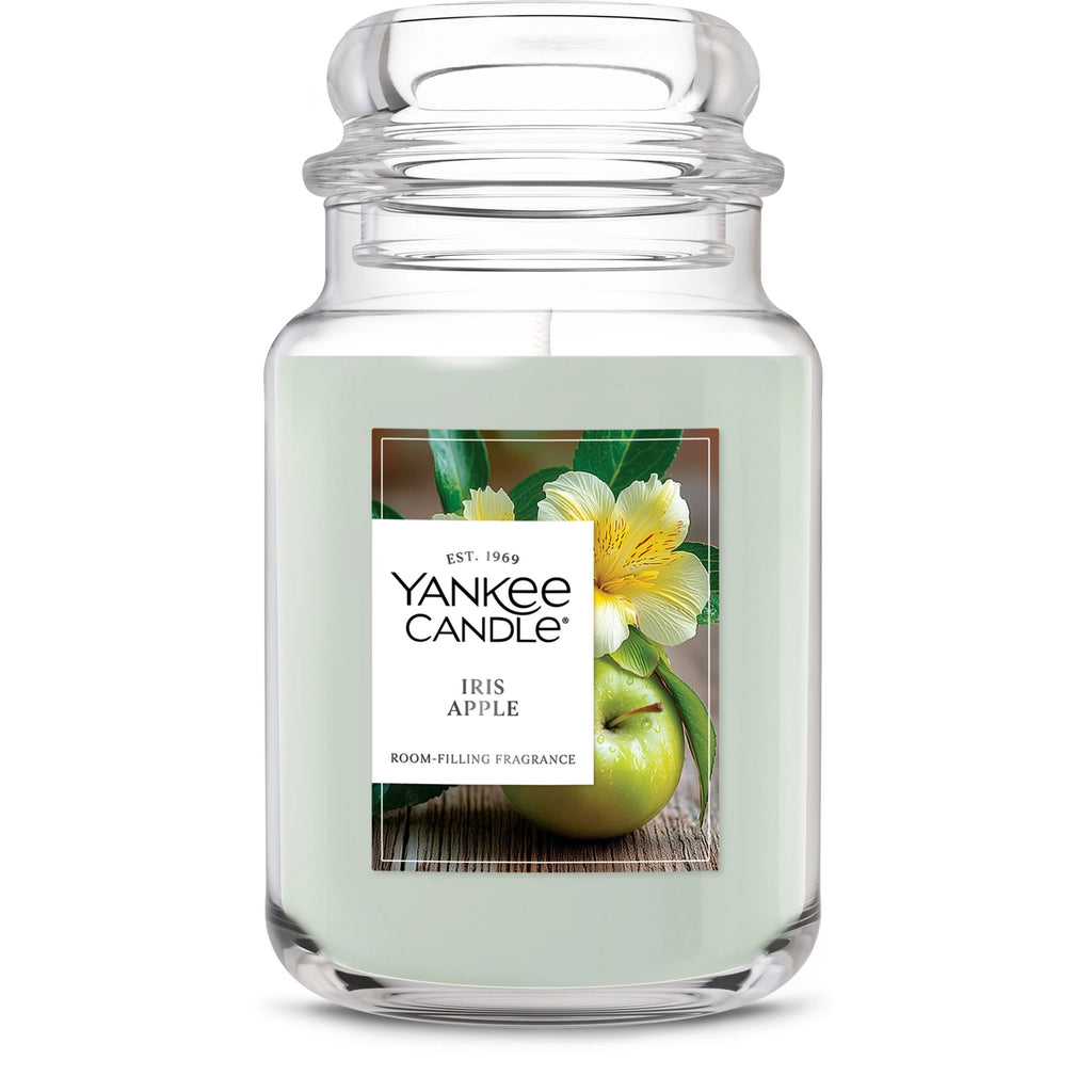 Large Jar Scented Candle - Iris Apple