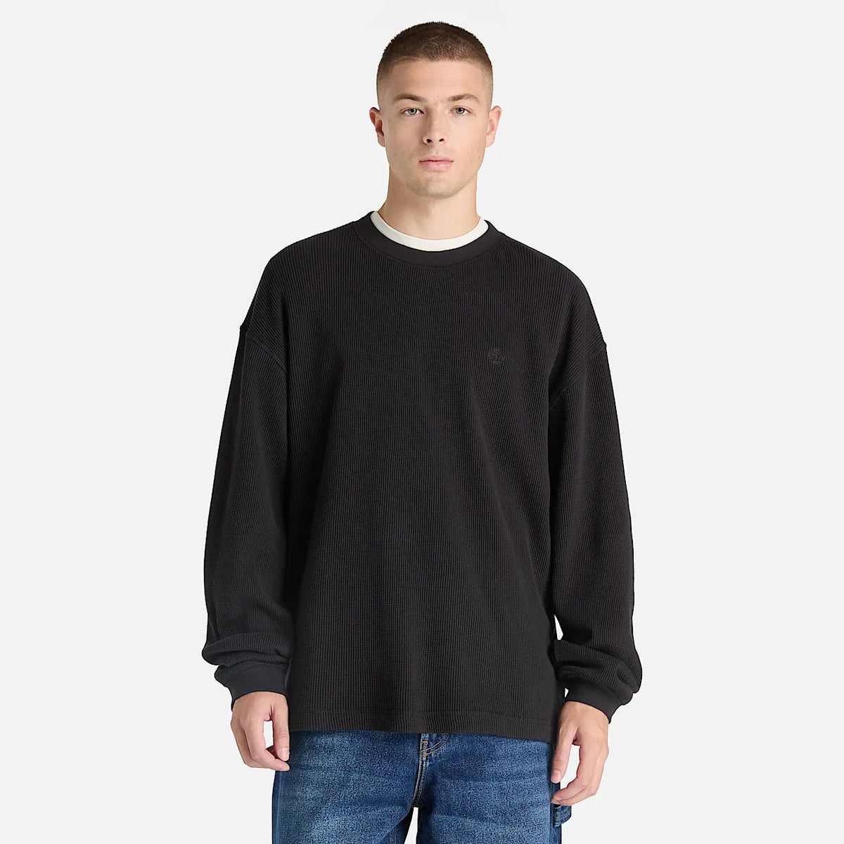 Men's Heavyweight Waffle Long-Sleeve T-Shirt
