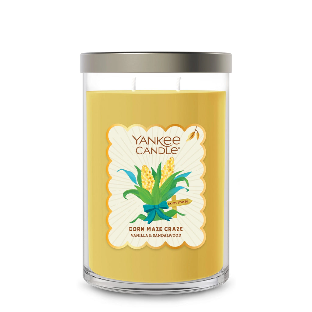 Large Tumbler Candle - Fresh Cornfield