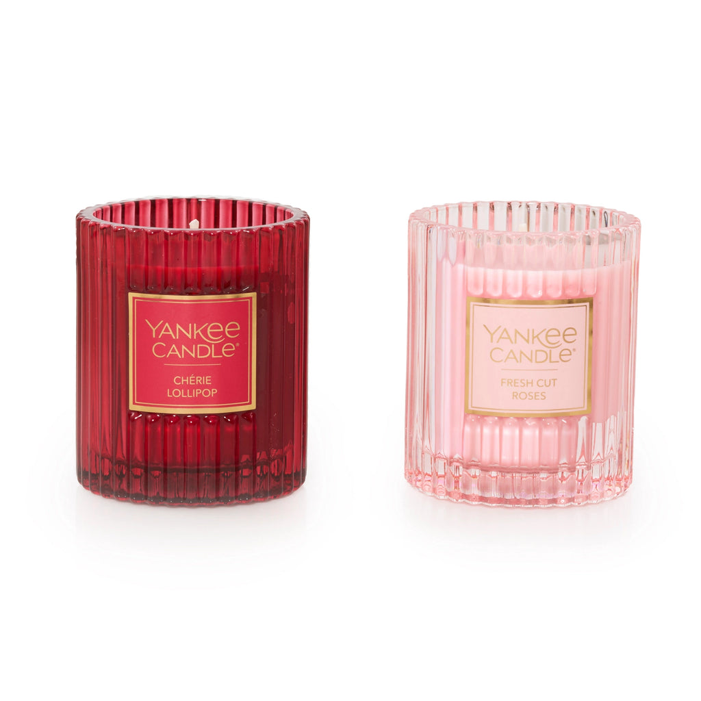 Fluted Candle Gift Set