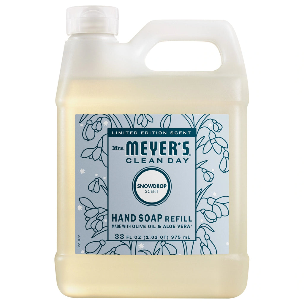 Liquid Hand Soap & Refill Set - Snowdrop
