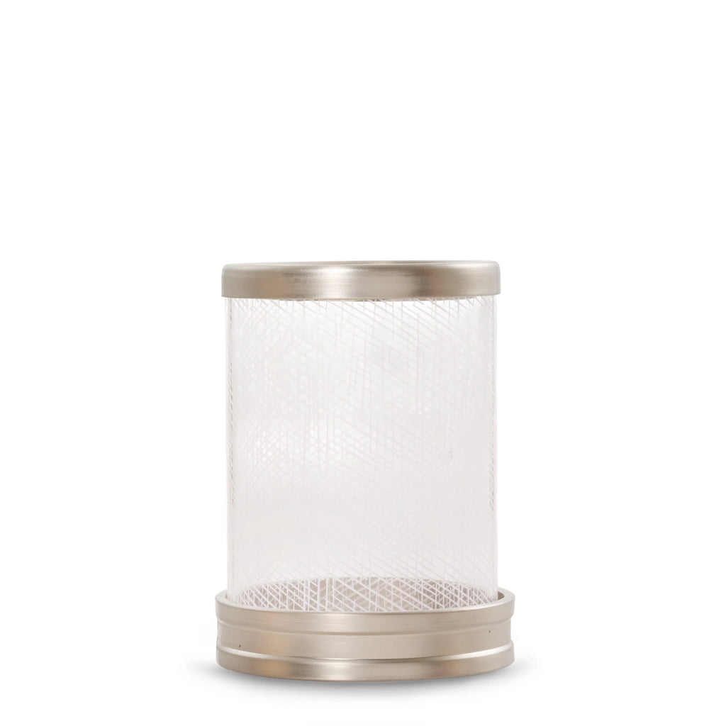 Silver Tea Light Candle Holder