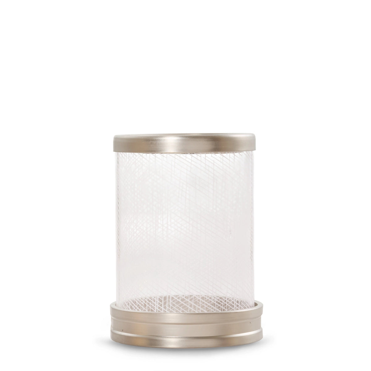 Silver Tea Light Candle Holder
