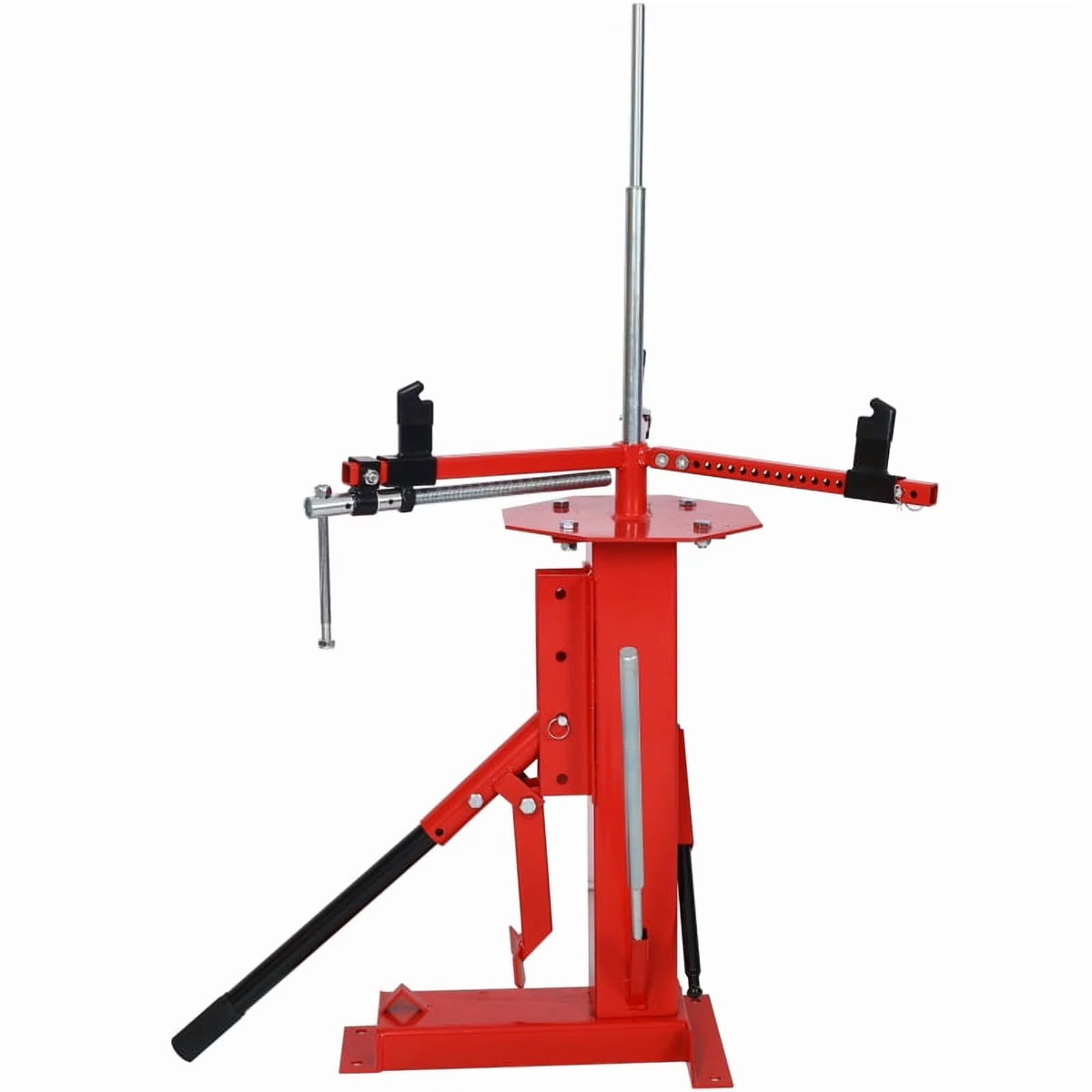 Manual Tire Changer With Bead Breaker, Steel, 4 in to 21 in