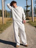 Straight-Leg Sweatpants - Snow Snake