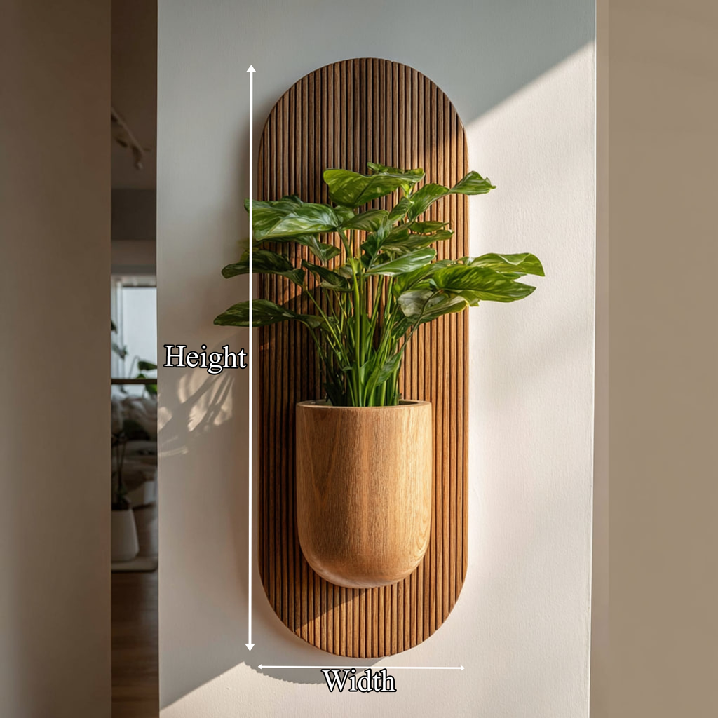 Rustic Wall Planter Living Room And Entryway