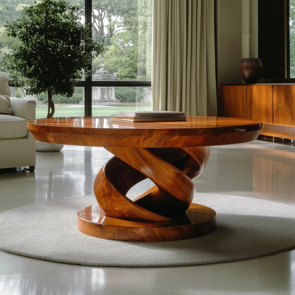 Virella Handcrafted Solid Wood Coffee Table SPA925789