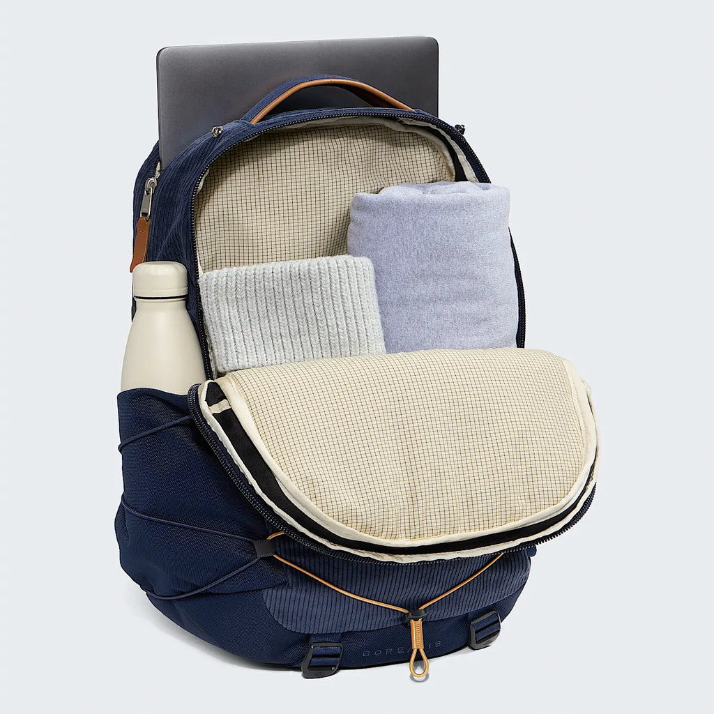 Everyday Backpack - Navy/Brown