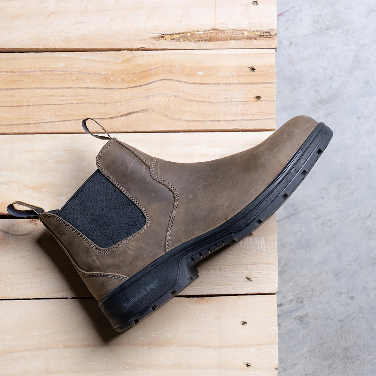 Men's Soft-Toe Slip-On Work Boot